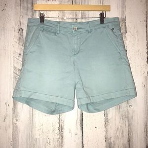 Pilcro and The Letterpress Baby Blue Shorts